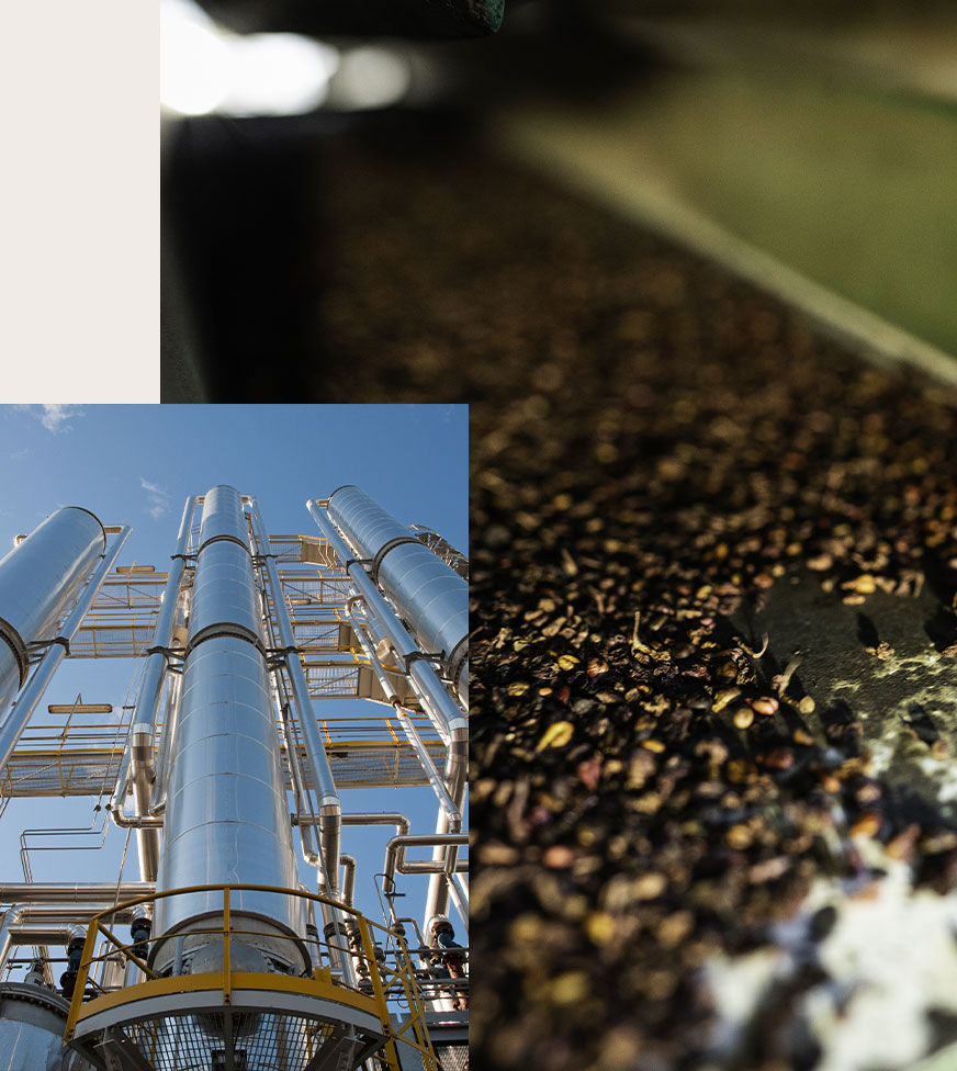 centrale termoelettrica e vinaccioli