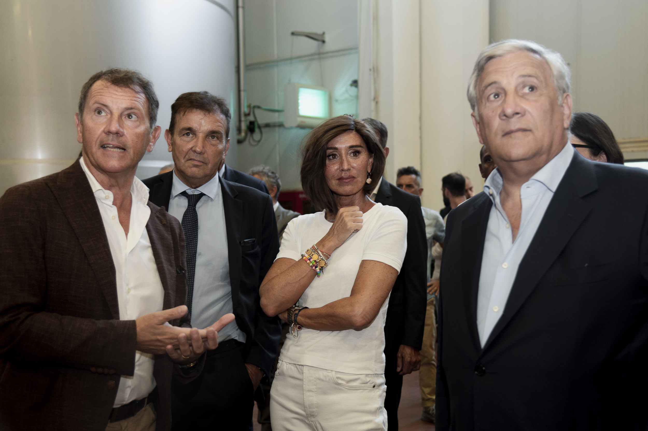 Tajani e Bernini da caviro