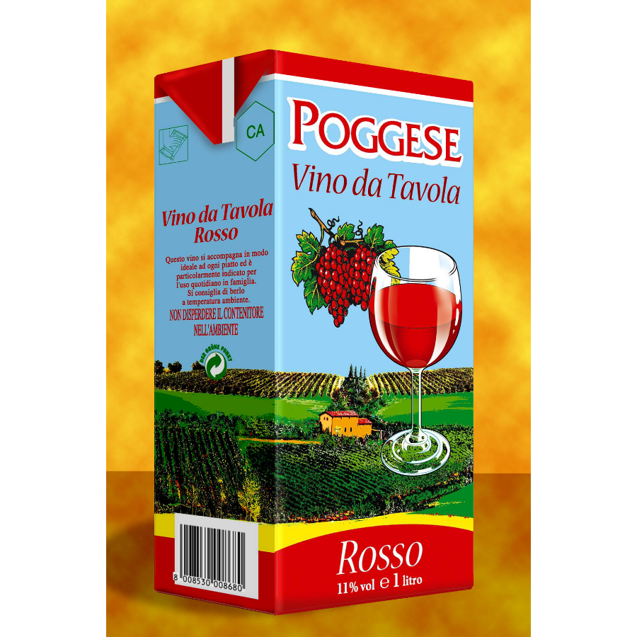 brick poggese vino da tavola