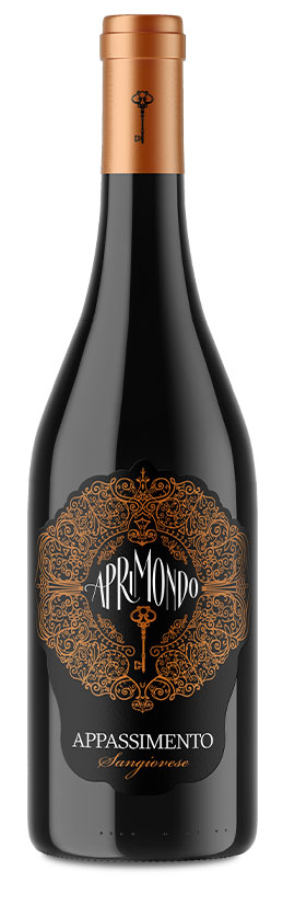 bottiglia di sangiovese aprimondo