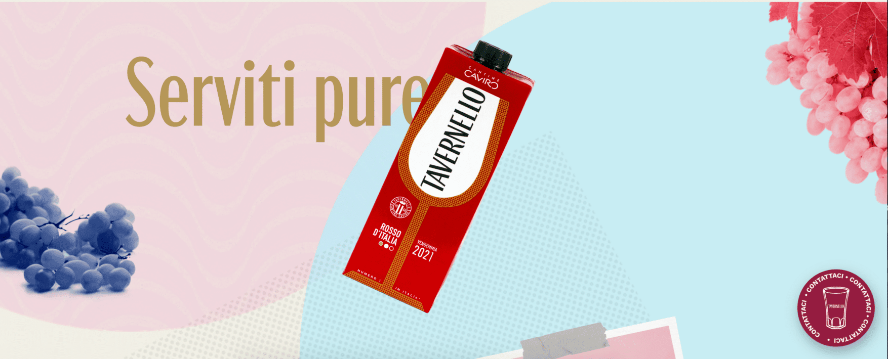 rivista nuova veste brand Tavernello