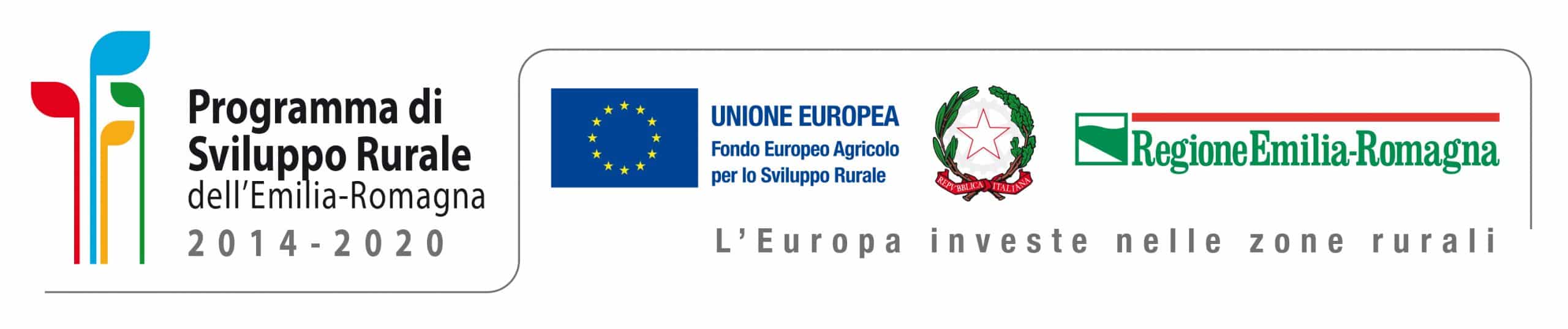 logo unione europera per lo sviluppo rurale regione emilia romagna