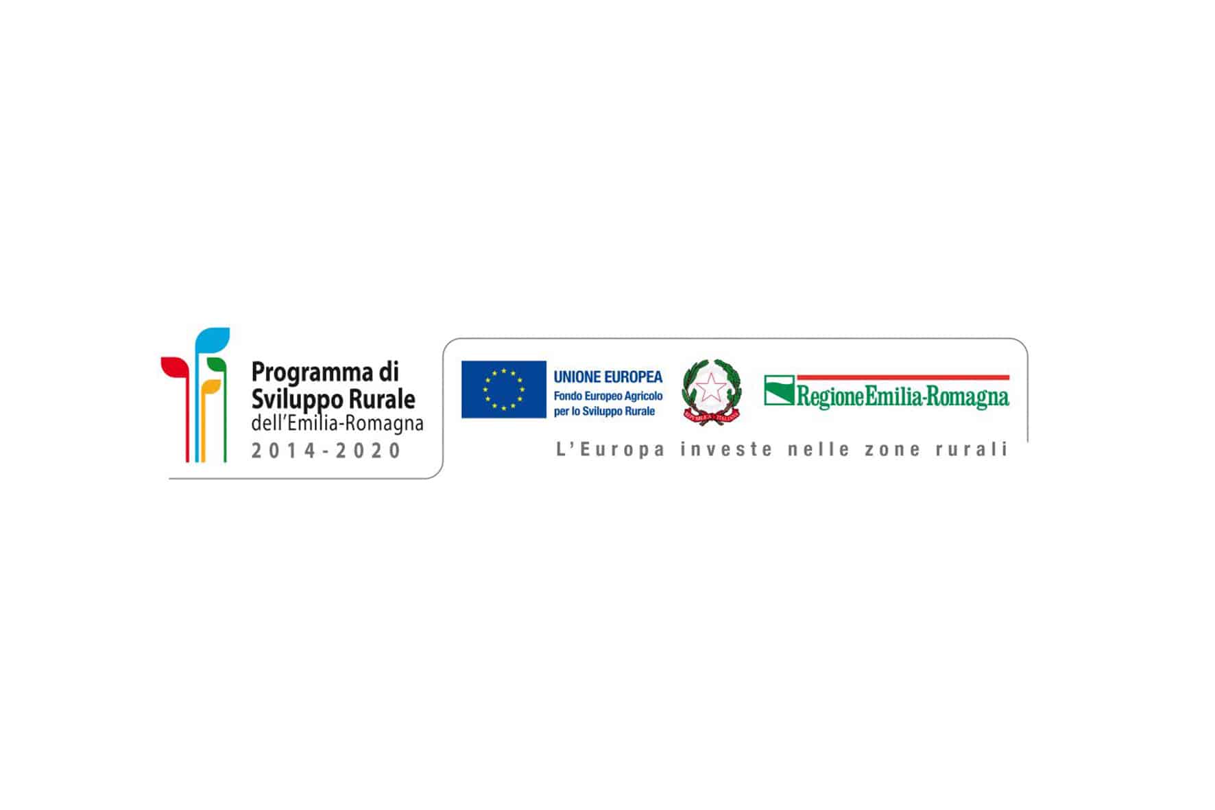 logo unione europera per lo sviluppo rurale regione emilia romagna