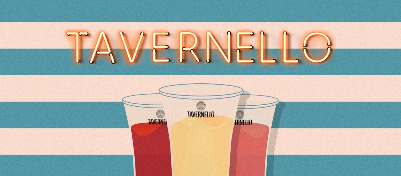 calici tavernello rosso, bianco e rosato